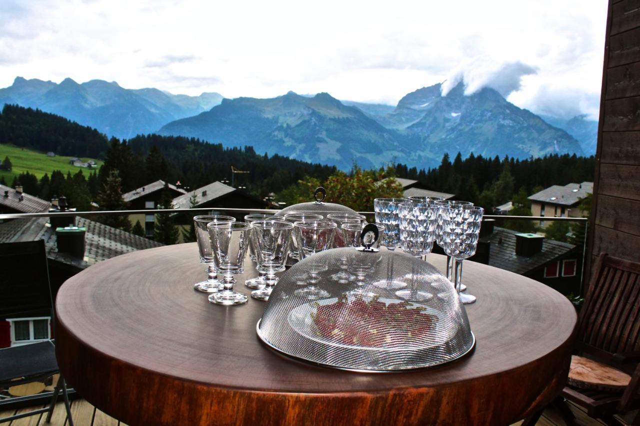 לינה וארוחת בוקר Mountain Chalet אמדן מראה חיצוני תמונה